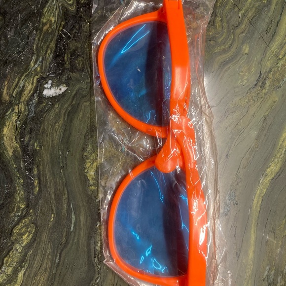 Jumbo Orange Sunglasses Halloween Party New - Picture 4 of 6